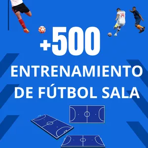 Imagen de portada para Ebook 🏆+500 ENTRENAMIENTO DE FÚTBOL SALA