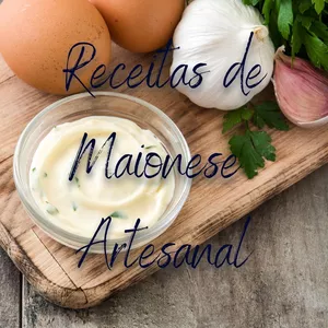 Imagem de capa para o Ebook Receitas de Maionese Artesanal