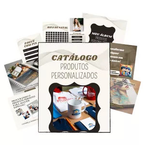 Imagem de capa para o Curso online Catálogo para PRODUTOS PERSONALIZADOS