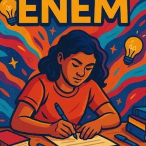 Imagem de capa para o Ebook Guia Completo de Redação Para o ENEM E Concursos 