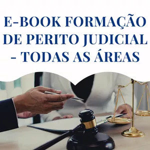 Imagem de capa para o Ebook E-book formação de Pericia Judicial - Todas as áreas