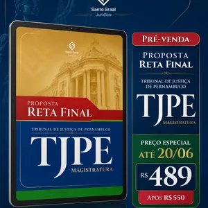Imagem do curso TJPE | Reta Final - Magistratura 2026