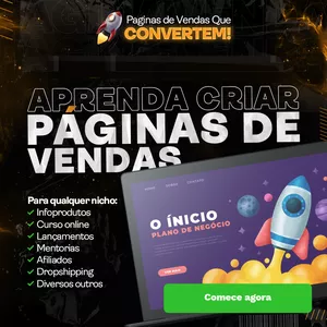 Imagem do curso Aprenda a criar páginas de vendas com alta taxa de conversão