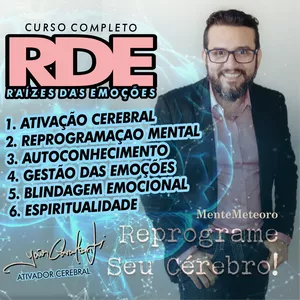 Imagem do curso MÉTODO RDE - Descubra a origem da sua dor emocional 