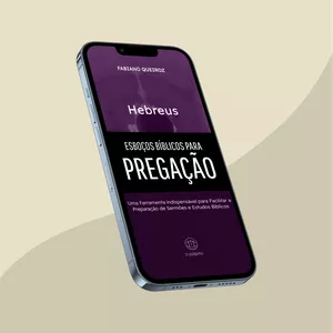 Imagem de capa para o Ebook Esboços Bíblicos Para Pregação - Hebreus