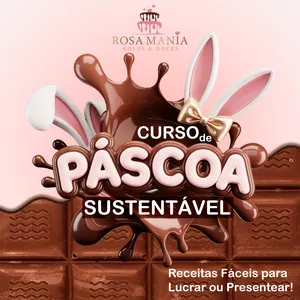 Imagem de capa para o Curso online Curso Páscoa Sustentável – Receitas fáceis para se deliciar, presentear ou lucrar
