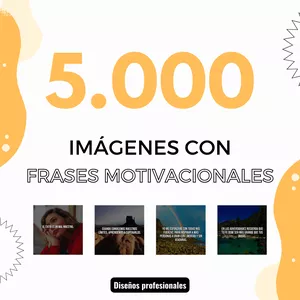 Imagen de portada para Ebook Colección de 5.000 imágenes motivacionales + Promoción de publicación 🚀