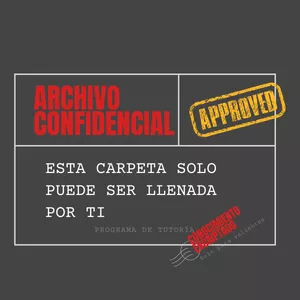 Imagen de portada para Curso online 🗃️ TU ARCHIVO CONFIDENCIAL ⛔️