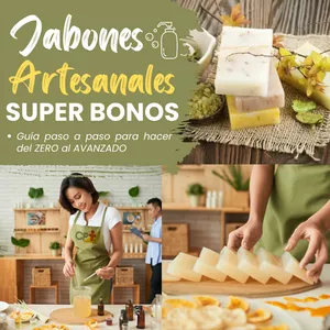 Imagen de portada para Ebook Jabones Artesanales y SUPER BONOS
