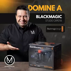Imagem de capa para o Curso online Dominando a Blackmagic Studio Camera 4K/6K