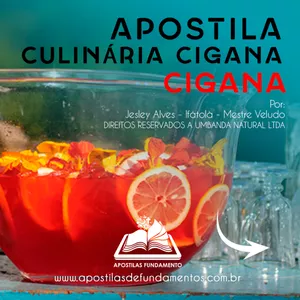 Imagem de capa para o Ebook APOSTILA CULINÁRIA CIGANA