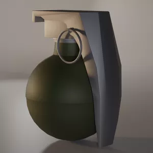 Cover image for Online course 3D Hand grenade