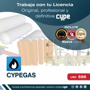 Imagen de portada para Curso online CYPE Gas