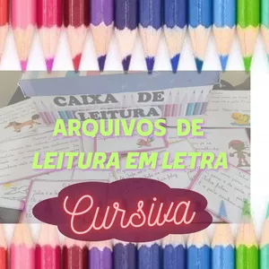 Imagem de capa para o Ebook Arquivos de leitura em letra cursiva