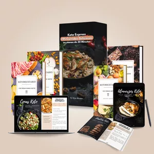 Imagen de portada para Curso online Keto Express: +95 Comidas Deliciosas  en menos de 30 Minutos