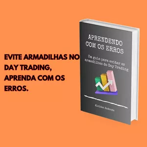 Imagem de capa para o Ebook Aprendo  Com os Erros no  Day Trading 