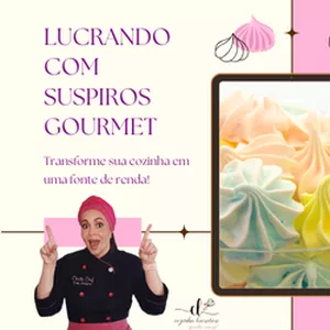Imagem de capa para o Curso online Lucrando com Suspiros Gourmet