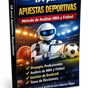 Imagen de portada para Ebook IA para Apuestas Deportivas: Método de Análisis NBA y Fútbol