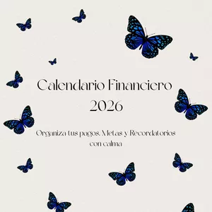 Imagen de portada para Ebook Calendario Financiero Consciente ✨