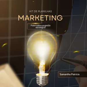 Imagem de capa para o Curso online KIT PLANILHA MARKETING