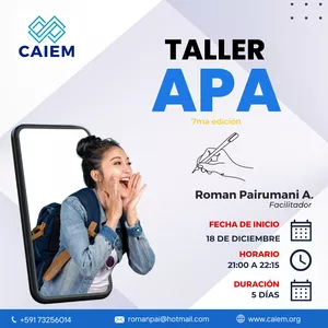 Imagen de portada para Ebook Estilo APA 7ma edición (curso)