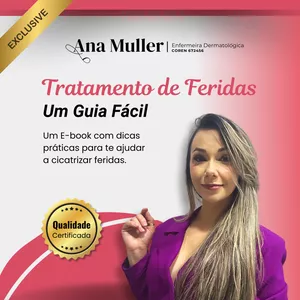 Imagem de capa para o Ebook Tratamento de Feridas - Um Guia Fácil
