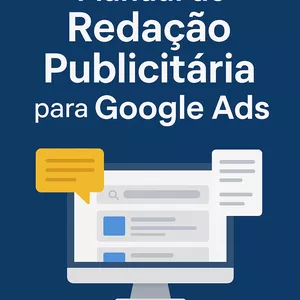 Imagem de capa para o Ebook Manual de redação para Google Ads