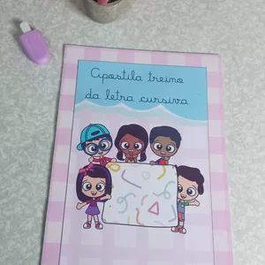 Imagem de capa para o Ebook Apostila Letra Cursiva