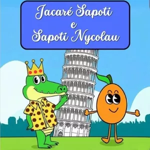Imagem de capa para o Ebook Jacaré Sapoti e Sapoti Nycolau - Davi Lucca Cordeiro