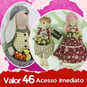 Imagem de capa para o Curso online 06ª Vídeo Aula Sr. &amp; Sra. Rabbit