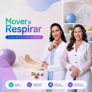Imagem do curso Curso Mover e Respirar - A base da fisioterapia pediátrica 
