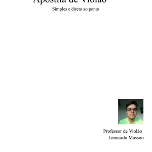 Imagem do curso Apostila de Violão | Simples e direto ao ponto