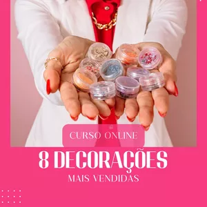 Imagem de capa para o Curso online 8 decorações mais vendidas