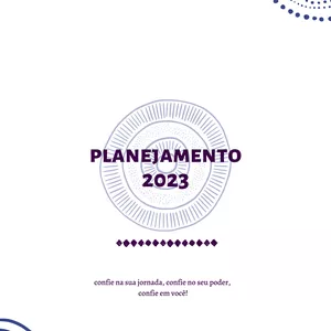 Imagem de capa para o Curso online caderno de planejamento 2023
