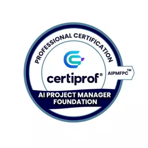 Imagem de capa para o Curso online AI project Manager Foundation Professional Certification (AIPMFPC)™ PT