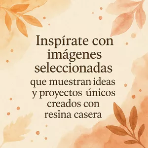 Imagen de portada para Ebook Paquete Inspiración Creativa: Ideas y Proyectos con Resina Casera
