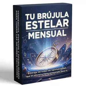 Imagen de portada para Curso online Tu Brújula Estelar: Recibe Guía y Respuestas del Universo, cada mes, directo en tu Correo.