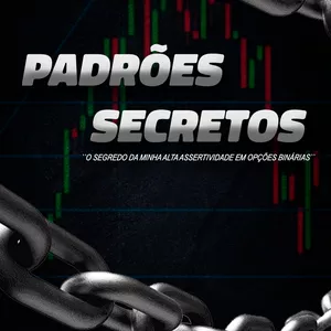 Imagem de capa para o Ebook Padrões Secretos - O Segredo da minha alta assertividade em Opções Bínarias