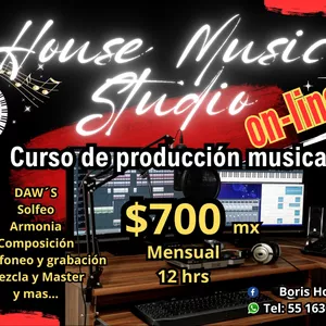 Imagen de portada para Curso online Producción musical básico para home studio