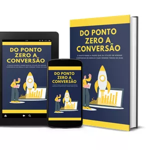 Imagem de capa para o Ebook 1° Do Zero A Conversão