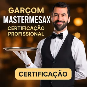 Garçom MasterMesaX – Certificação Profissional 