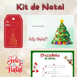 Imagem de capa para o Ebook Kit de Natal 