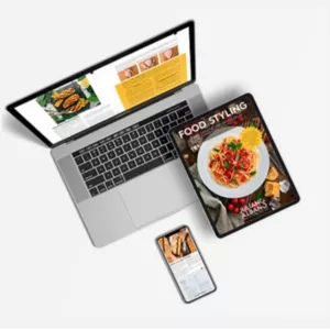 Imagem de capa para o Curso online E-BOOK FOOD STYLING - O PASSO A PASSO PARA PRODUÇÕES DE COMER COM OS OLHOS
