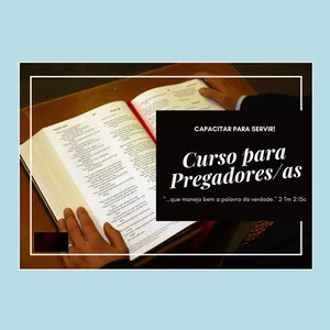 Imagem de capa para o Ebook Curso Básico para Pregadores/as