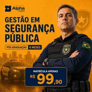 Imagem do curso Gestão em Segurança Pública