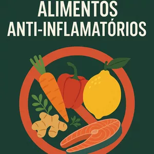 Imagem de capa para o Ebook Lista de Alimentos Anti-inflamatórios