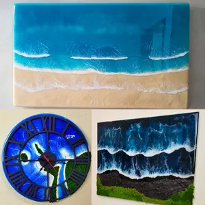 Imagem de capa para o Curso online Quadros e Relógio de Arte Marinha