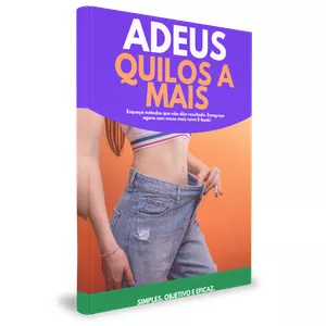 Imagem de capa para o Ebook Adeus aos Quilos a Mais