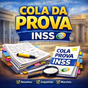 Imagem de capa para o Curso online COLA DA PROVA INSS