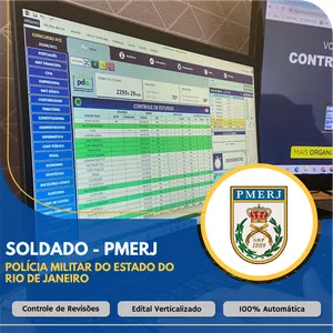 Imagem do curso Planilha do Aprovado - PMERJ - Soldado